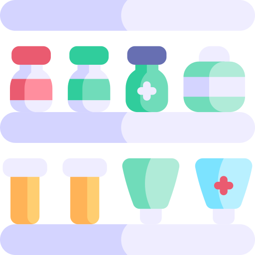 Pharmacy Kawaii Flat icon