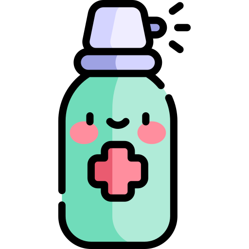 Spray Kawaii Lineal color icon