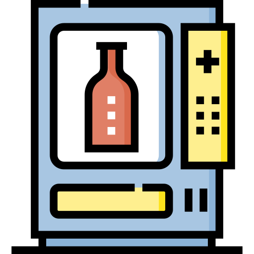 Vending machine Detailed Straight Lineal color icon