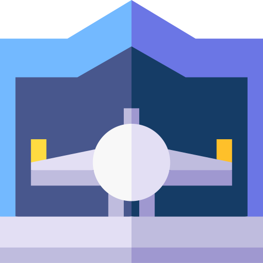 hangar Basic Straight Flat ikona