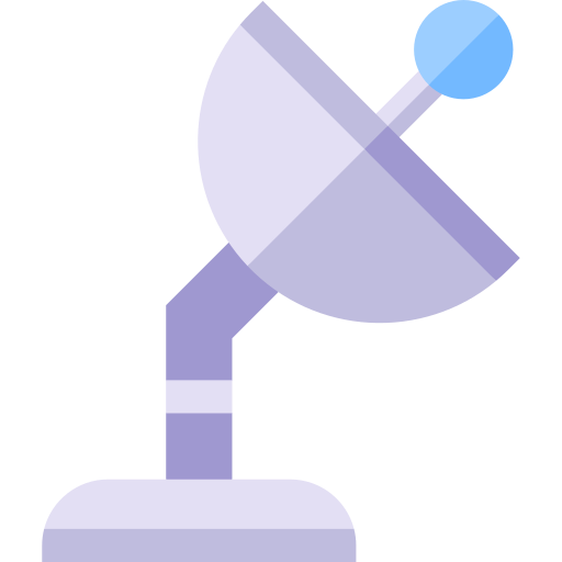 antena parabólica Basic Straight Flat icono
