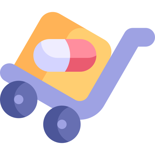 Trolley Kawaii Flat icon