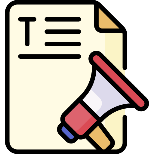 Copywriting Special Lineal color icon