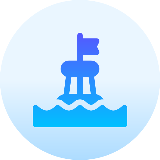 Buoy Basic Gradient Circular icon