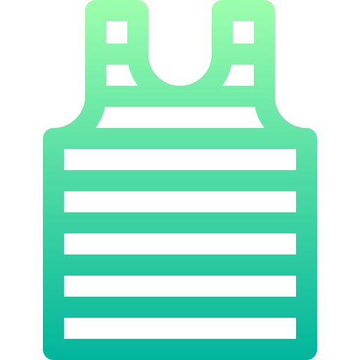Tank top Basic Gradient Lineal color icon