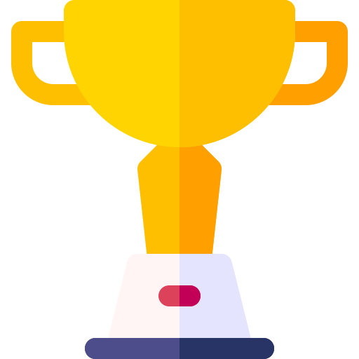 trofee Basic Rounded Flat icoon