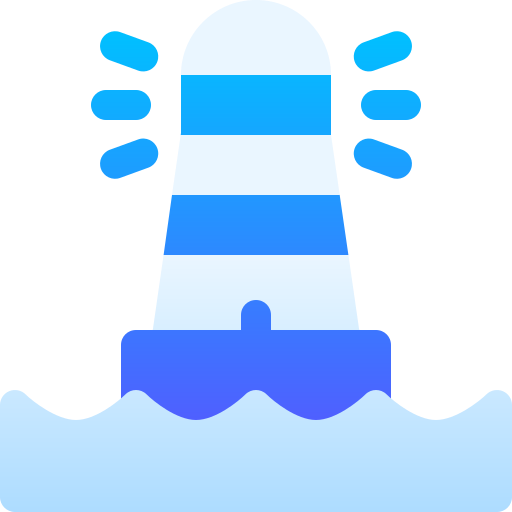 Lighthouse Basic Gradient Gradient icon