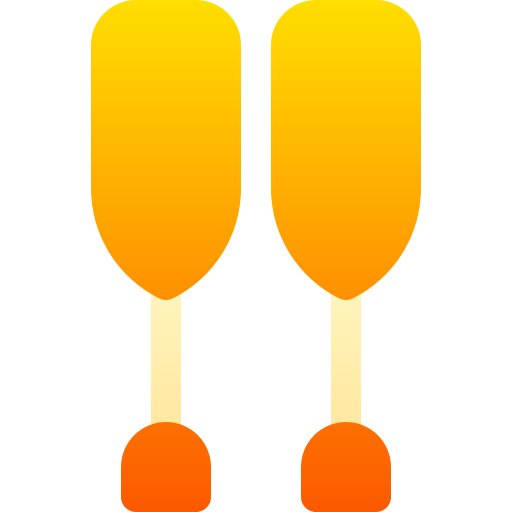 Paddles Basic Gradient Gradient icon