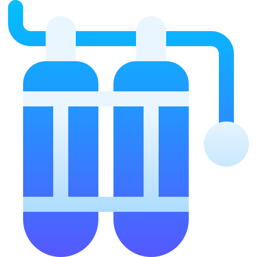 酸素タンク Basic Gradient Gradient icon
