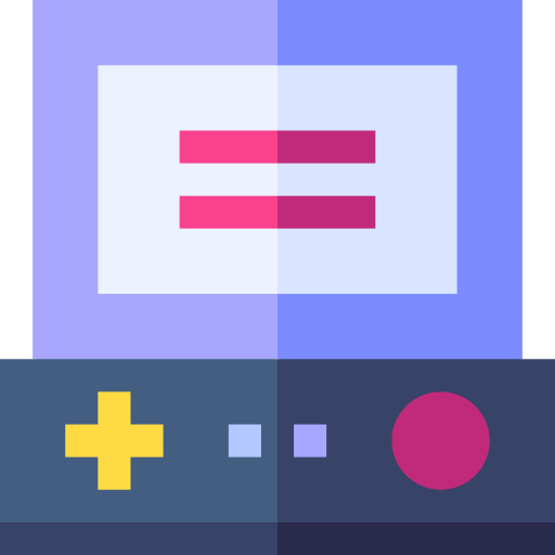 videospiel Basic Straight Flat icon