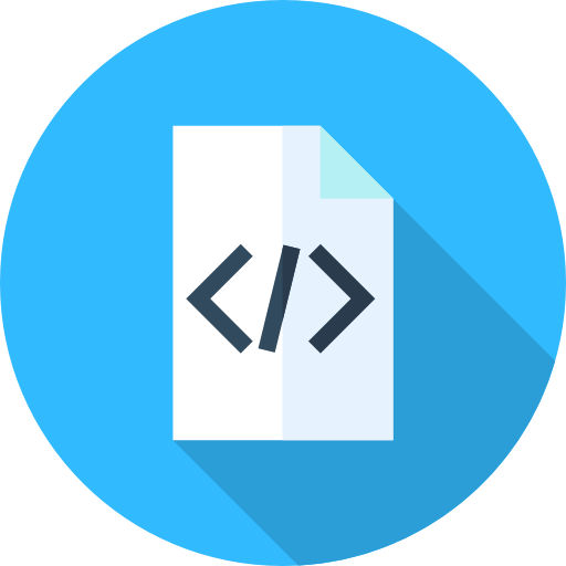 プログラマー Flat Circular Flat icon