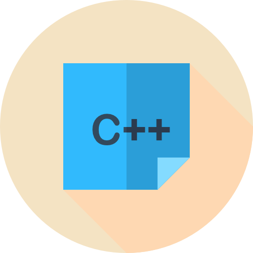 programista Flat Circular Flat ikona