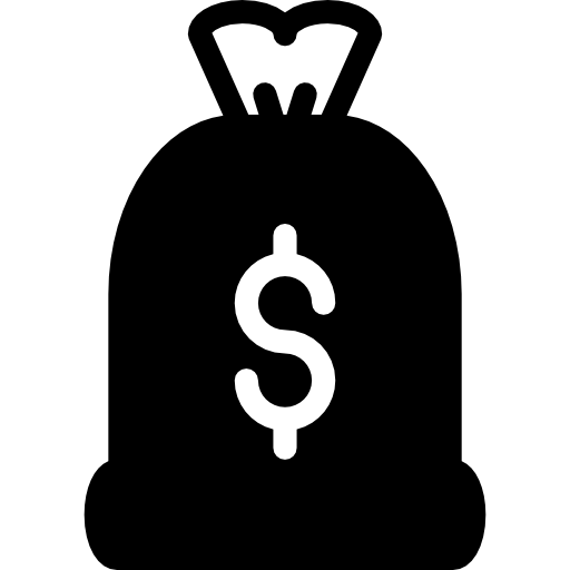 bolsa de dinheiro Octopocto Fill Ícone