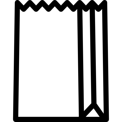 bolsa de papel Octopocto Lineal icono