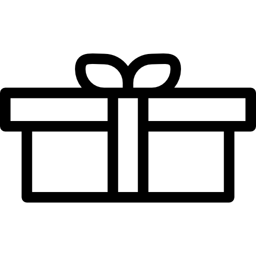 caja de regalo Octopocto Lineal icono