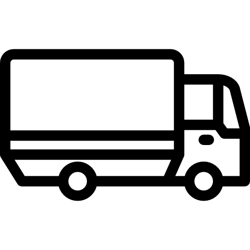 camión de reparto Octopocto Lineal icono