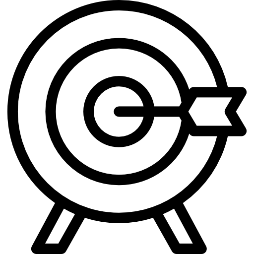 objetivo Octopocto Lineal icono