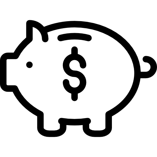 Piggy bank Octopocto Lineal icon