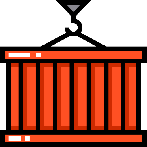 容器 Detailed Straight Lineal color icon