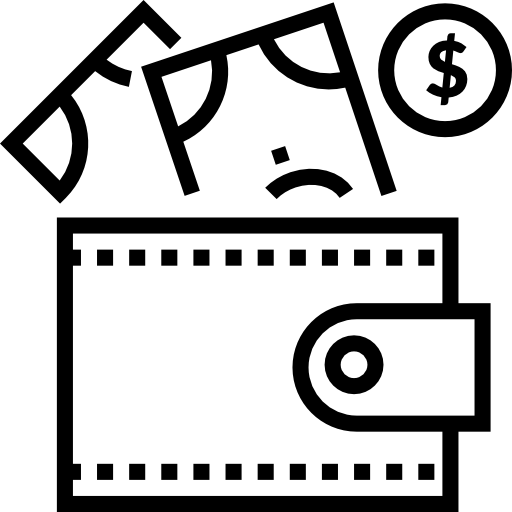 지불 Detailed Straight Lineal icon
