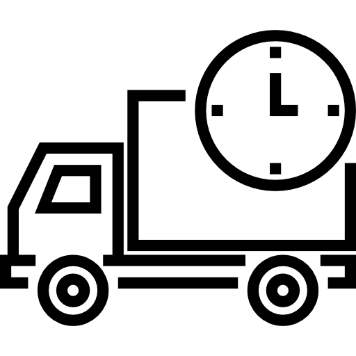 caminhão de entrega Detailed Straight Lineal Ícone