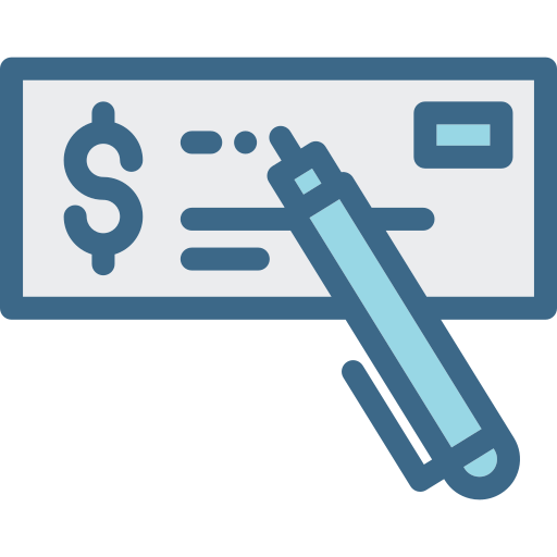 Payment check Octopocto Lineal Color icon