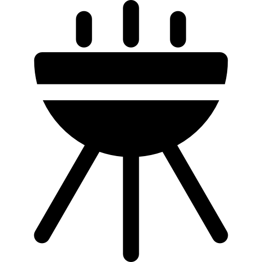 grill Basic Rounded Filled ikona