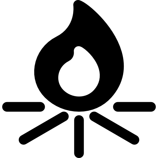 Bonfire Basic Rounded Filled icon