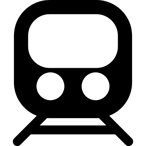 Train Basic Rounded Filled icon