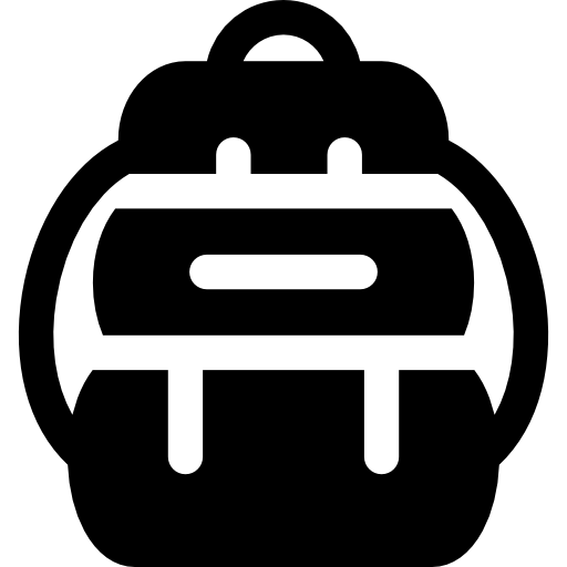 zaino Basic Rounded Filled icona