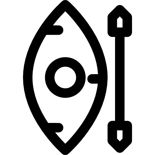 카약 Basic Rounded Lineal icon
