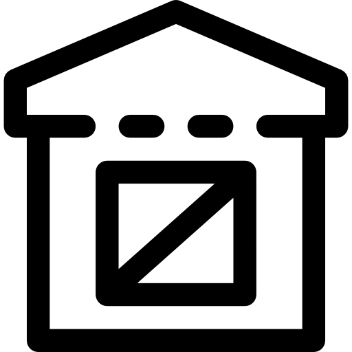 Warehouse Basic Rounded Lineal icon