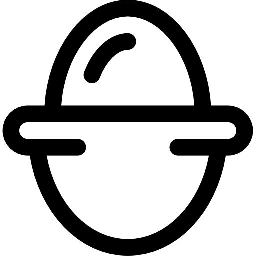 Egg Basic Rounded Lineal icon