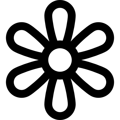 girasol Basic Rounded Lineal icono