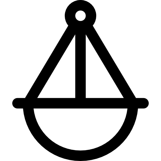 maceta Basic Rounded Lineal icono