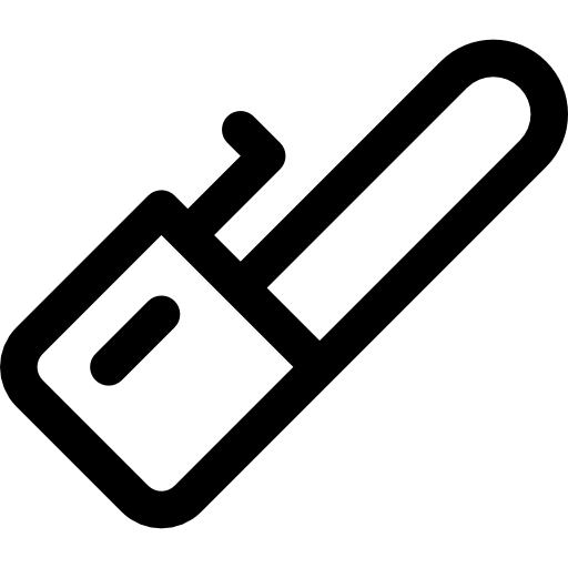 Chainsaw Basic Rounded Lineal icon