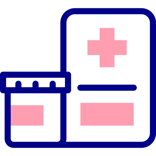 prescription médicale Detailed Mixed Lineal color Icône