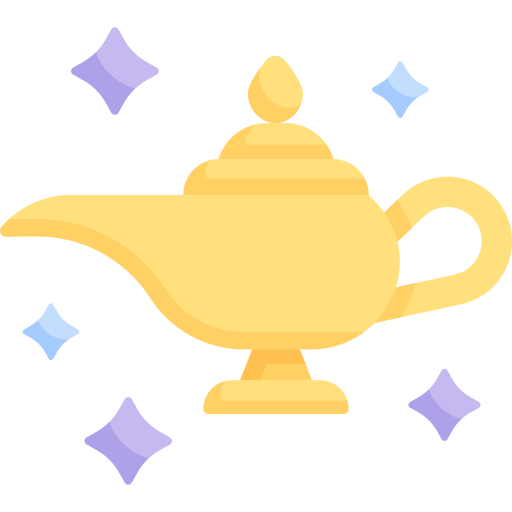 魔法のランプ Special Flat icon