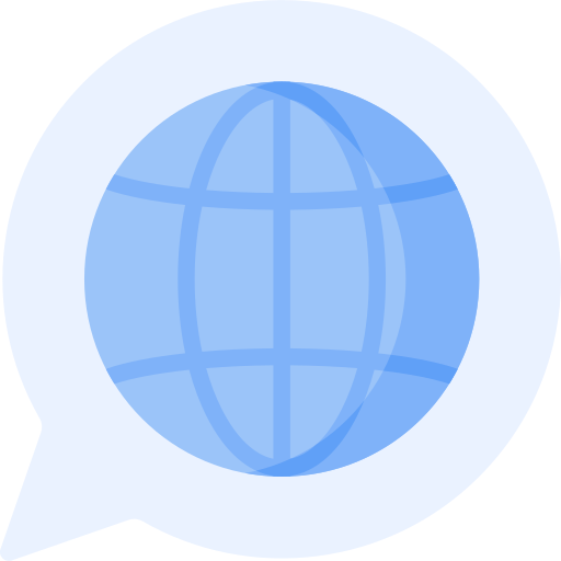 wereldwijde diensten Special Flat icoon