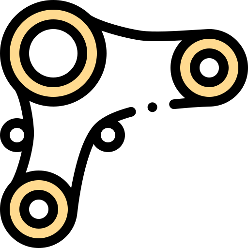 タイミングベルト Detailed Rounded Lineal color icon