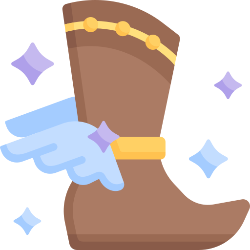 Magic boot Special Flat icon