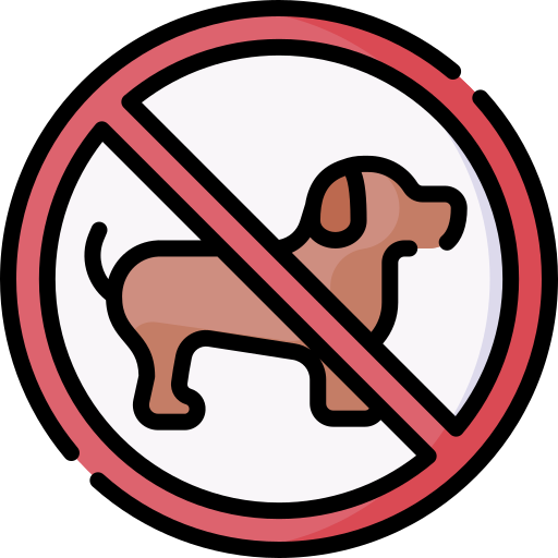 no se permiten mascotas Special Lineal color icono