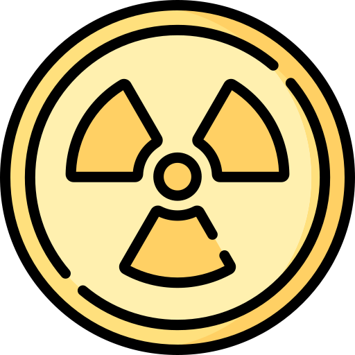 放射性物質 Special Lineal color icon