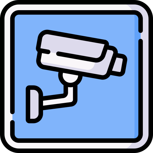 cámara de vigilancia Special Lineal color icono