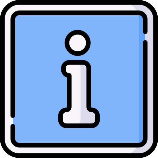 punto de información Special Lineal color icono
