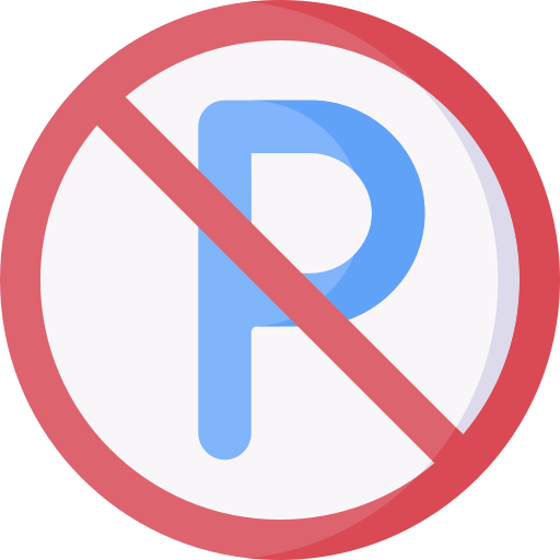 No parking Special Flat icon