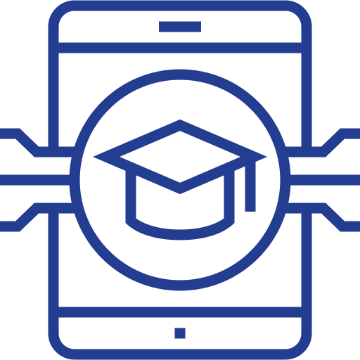 online-bildung Detailed bright Lineal icon