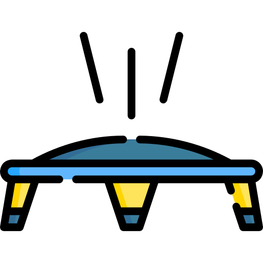 trampolin Special Lineal color icon