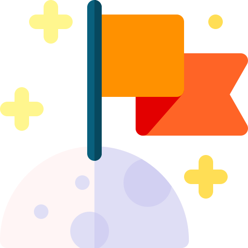 宇宙探査 Basic Rounded Flat icon