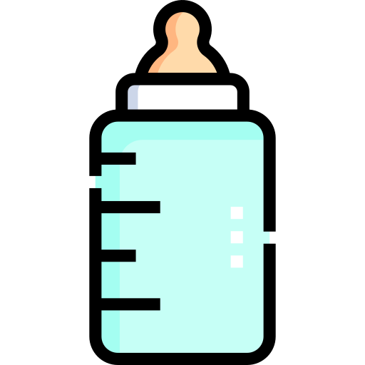 butelka do karmienia Detailed Straight Lineal color ikona